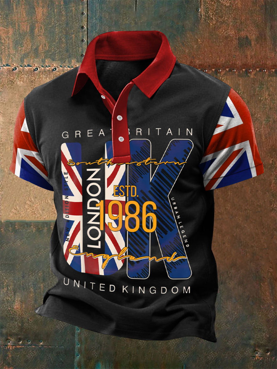 Men's Great Britain UK polo shirts