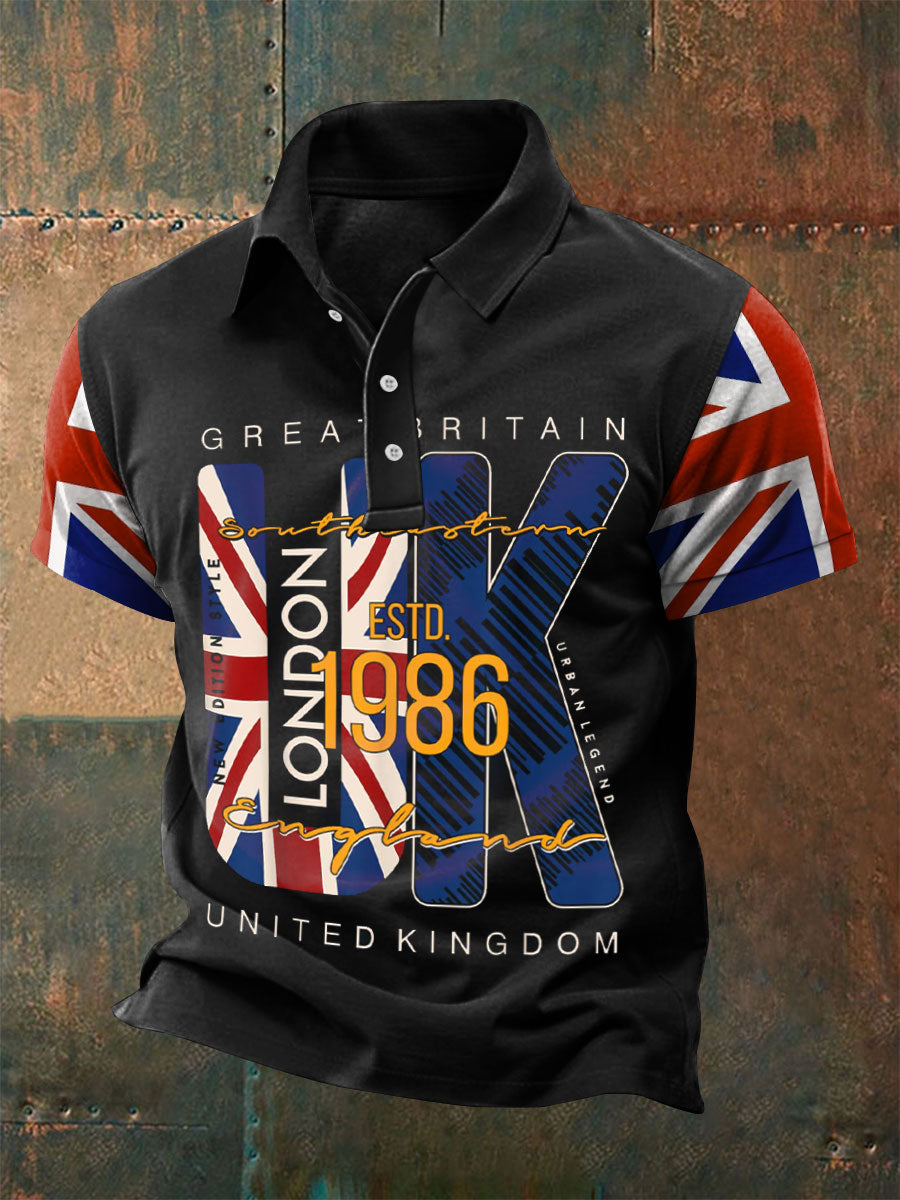 Men's Great Britain UK polo shirts