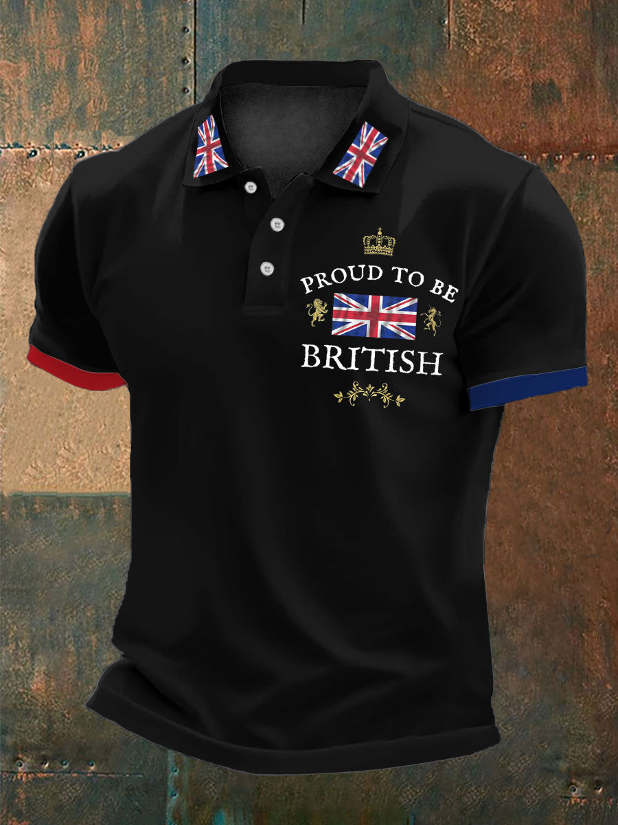 Men's British Proud Polo Shirt