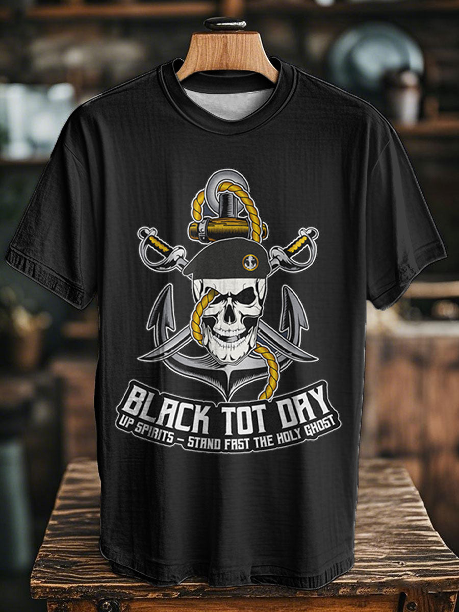 Unisex Royal Navy Veteran Rum Printed T-shirt