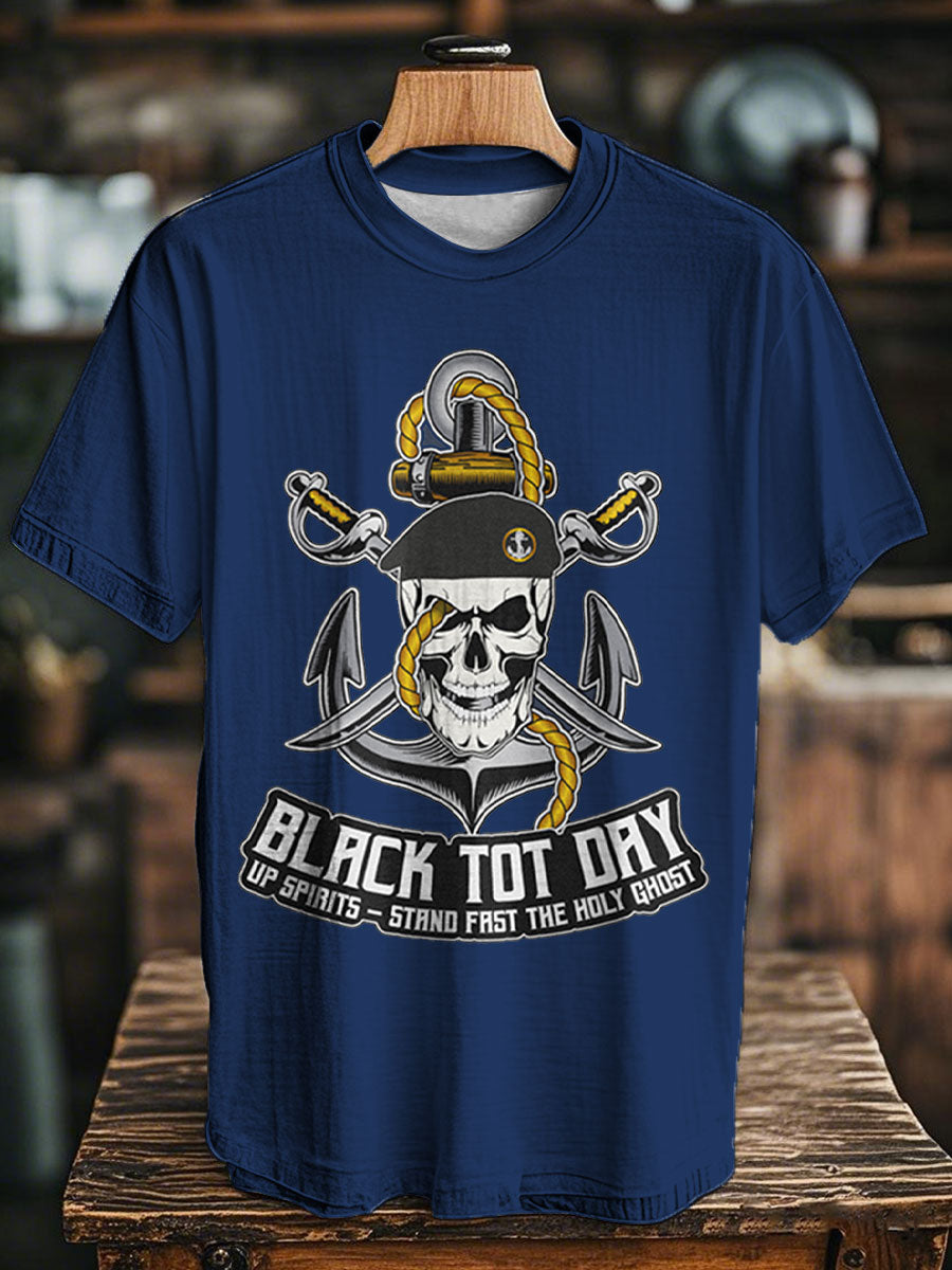 Unisex Royal Navy Veteran Rum Printed T-shirt