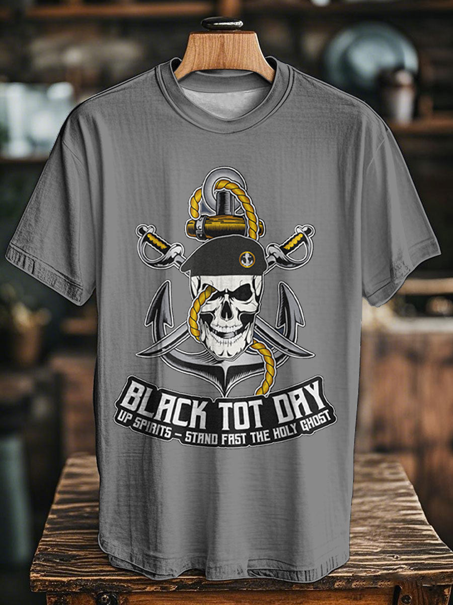 Unisex Royal Navy Veteran Rum Printed T-shirt