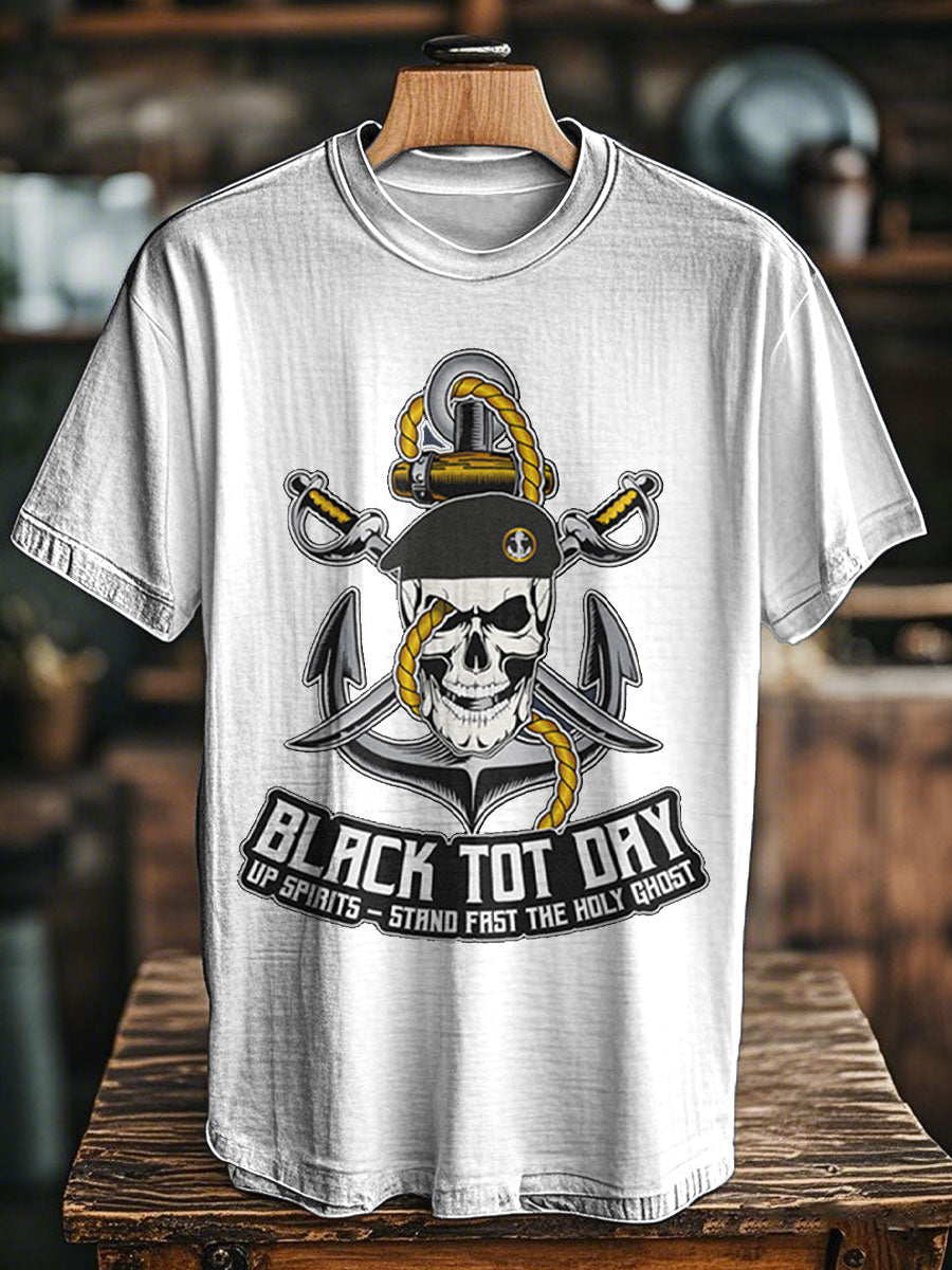 Unisex Royal Navy Veteran Rum Printed T-shirt