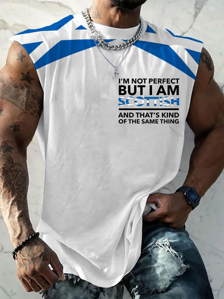 Men's Scottish Flag Vests