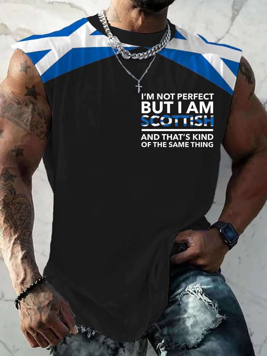 Men's Scottish Flag Vests