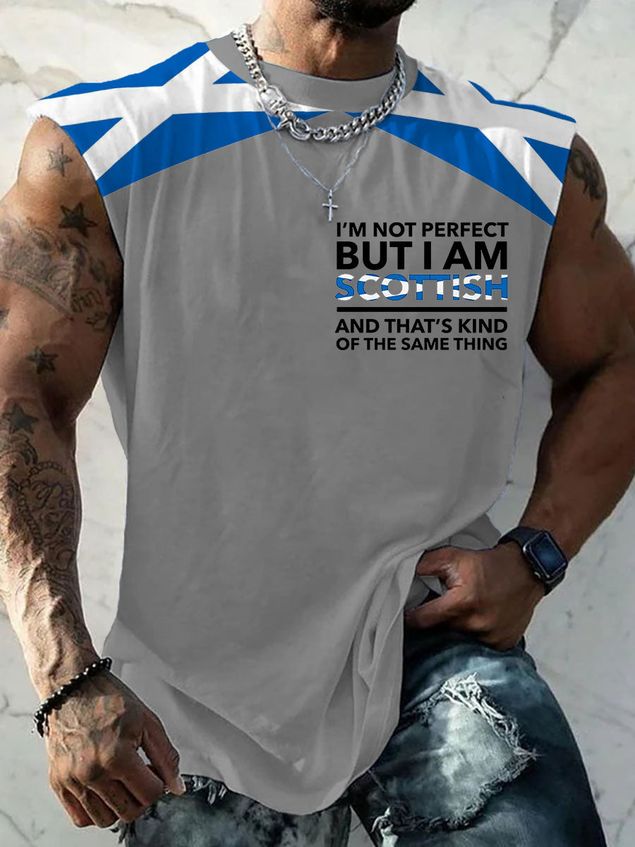 Men's Scottish Flag Vests