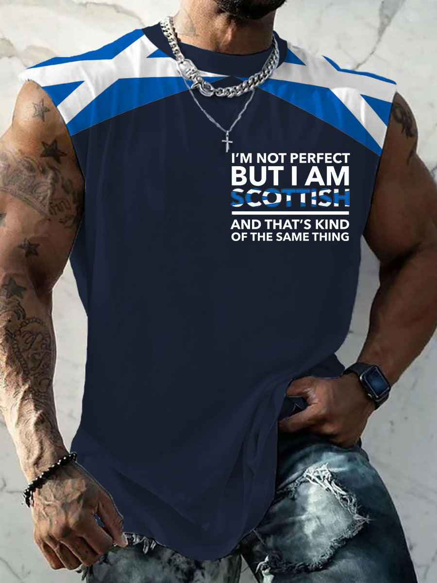 Men's Scottish Flag Vests