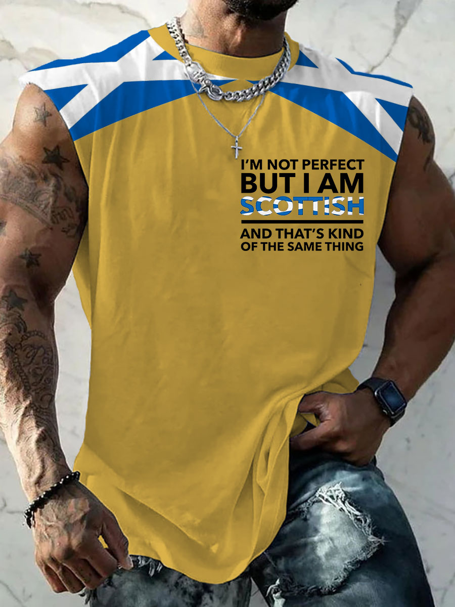 Men's Scottish Flag Vests