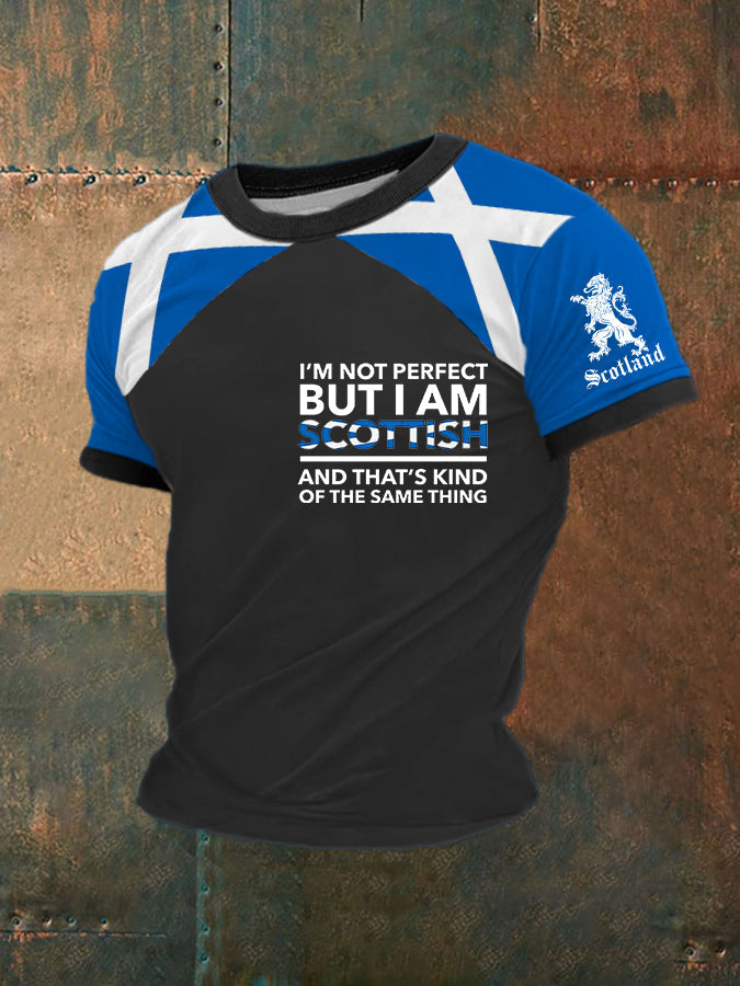 Men's Scottish Flag Short Sleeves T-shirt