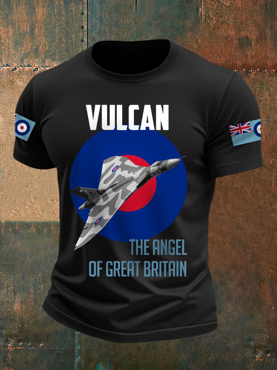 Men's Vulcan Print Casual Tee