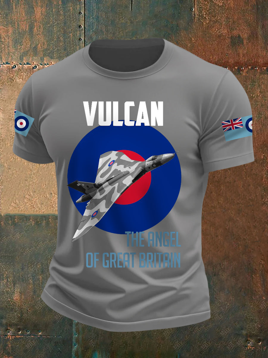 Men's Vulcan Print Casual Tee