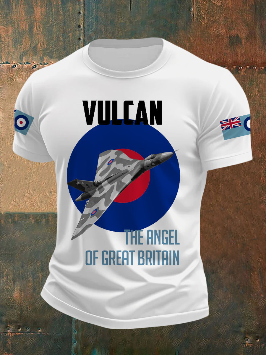 Men's Vulcan Print Casual Tee
