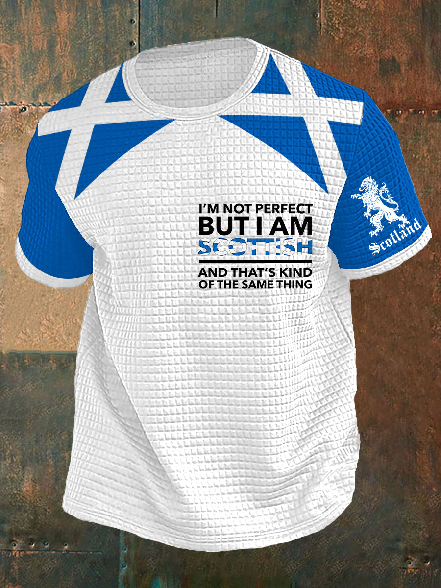 Men's Scottish Flag Short Sleeves T-shirt