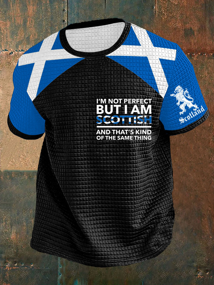 Men's Scottish Flag Short Sleeves T-shirt