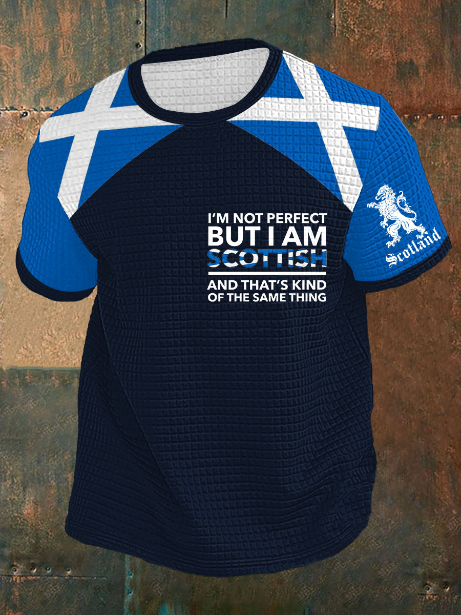 Men's Scottish Flag Short Sleeves T-shirt