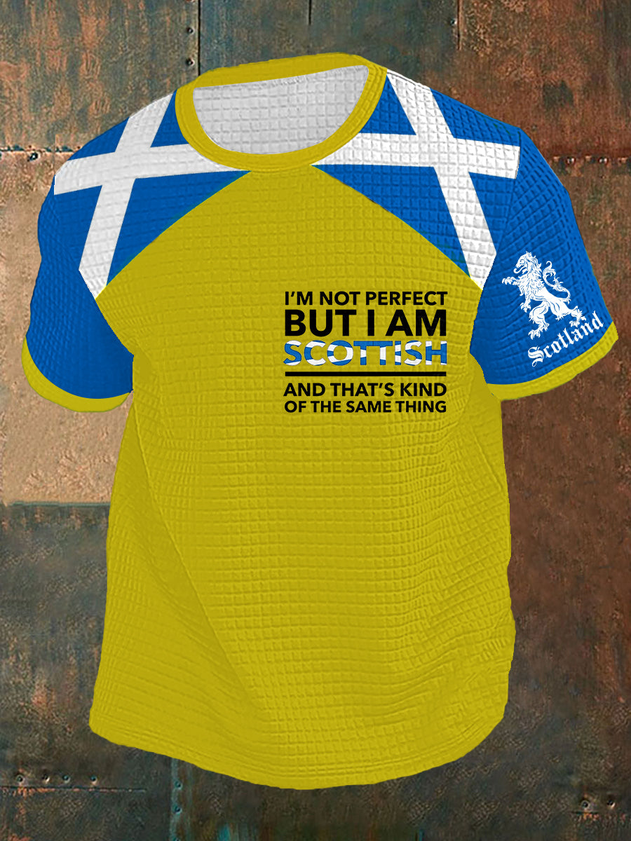 Men's Scottish Flag Short Sleeves T-shirt