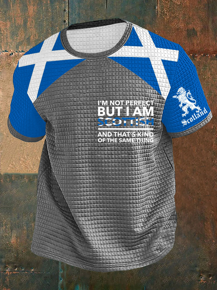 Men's Scottish Flag Short Sleeves T-shirt