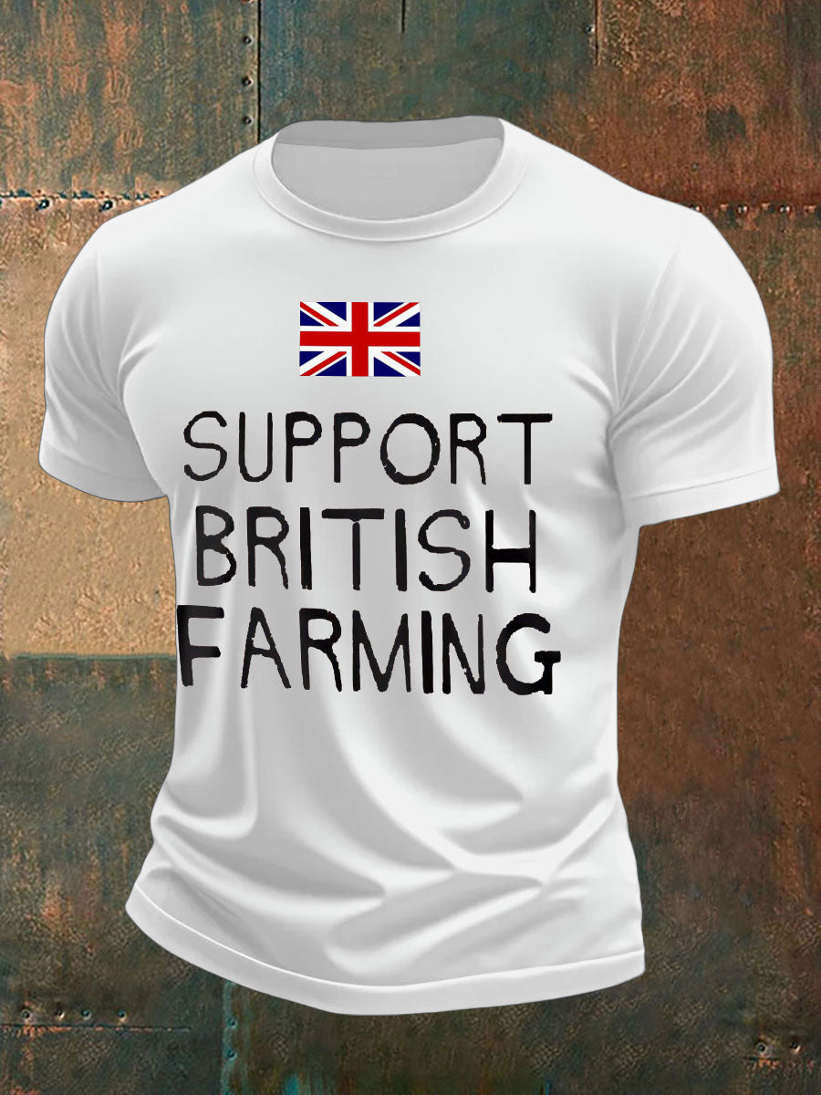 Men's Save British Farming Printed T-shirt