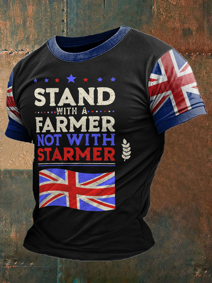 Men's Save British Farming Printed T-shirt
