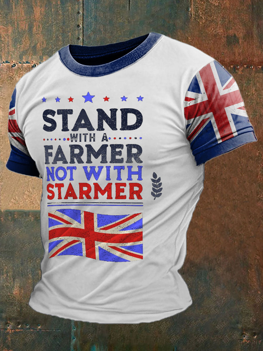Men's Save British Farming Printed T-shirt