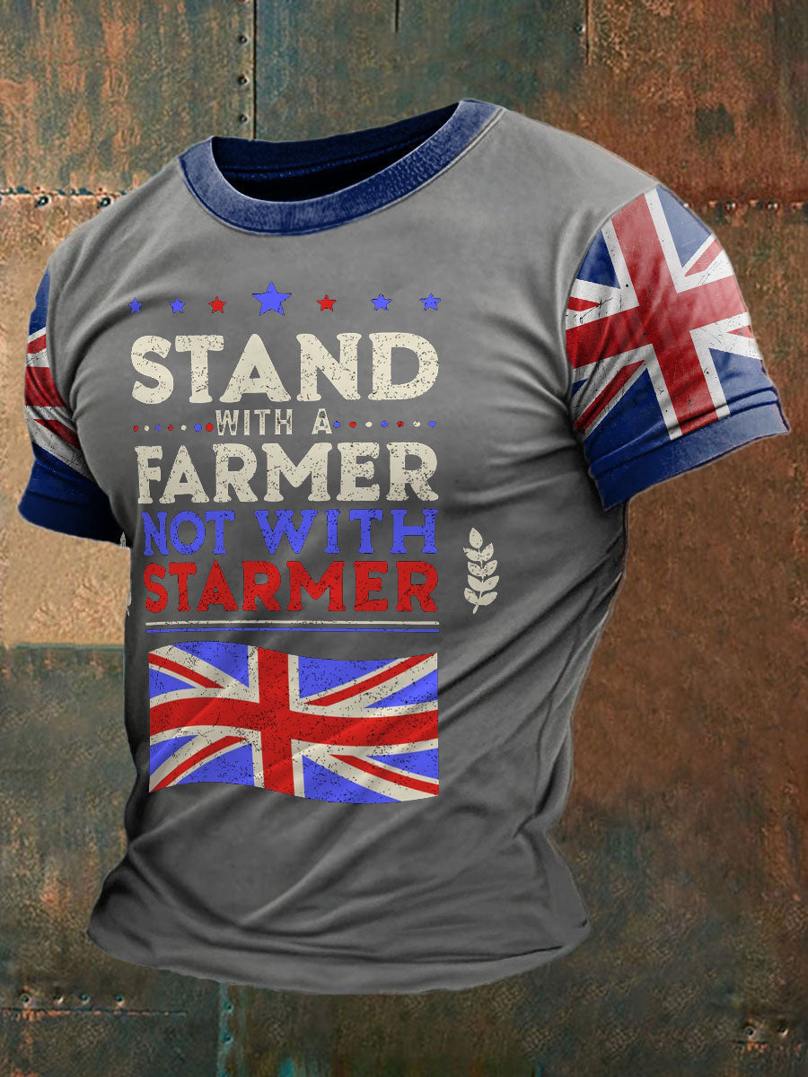 Men's Save British Farming Printed T-shirt