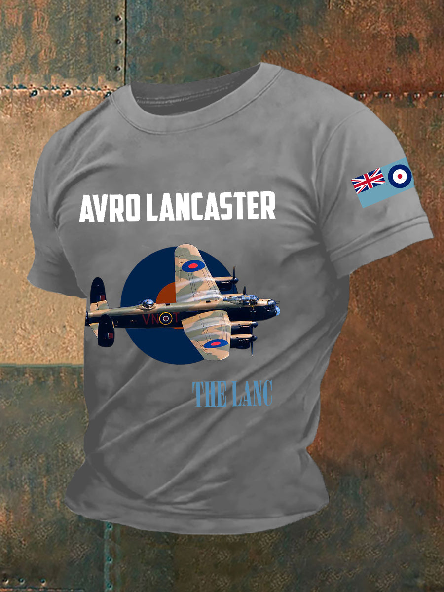 Men's RAF Wings Of Freedom Print Casual Tee