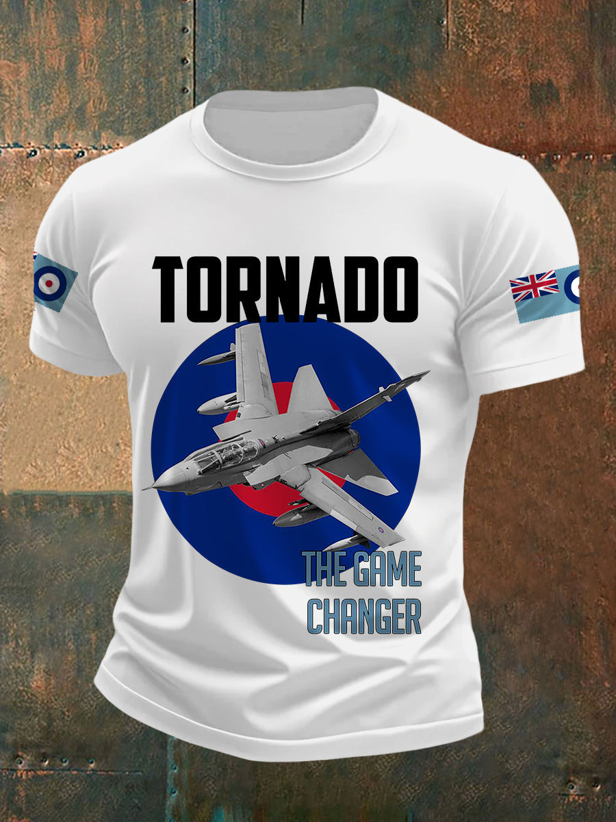 Men's Tornado Print Casual Tee