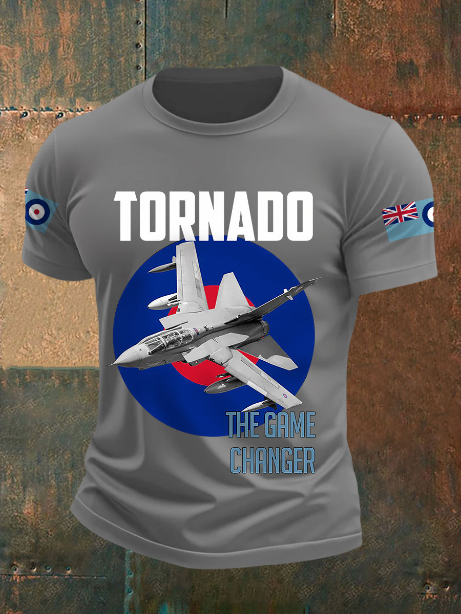 Men's Tornado Print Casual Tee