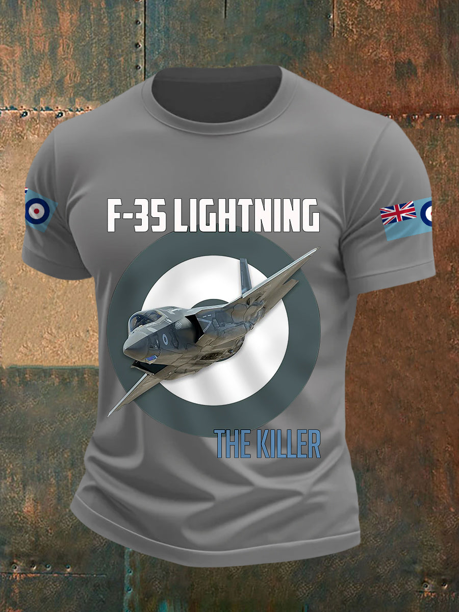 Men's F35 Lightning The Killer Print Casual Tee