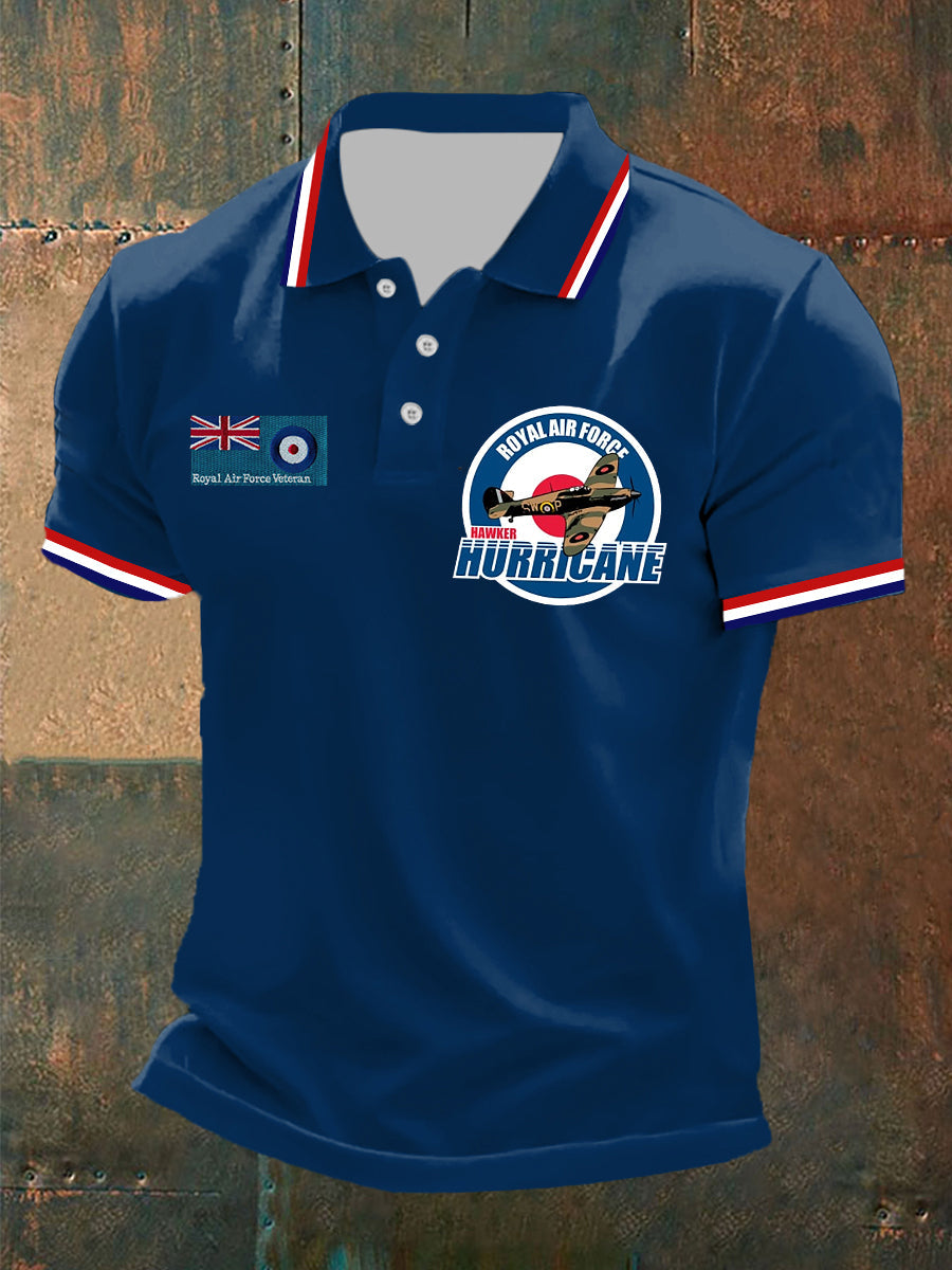 Men's Royal Air Force Print Casual Tee