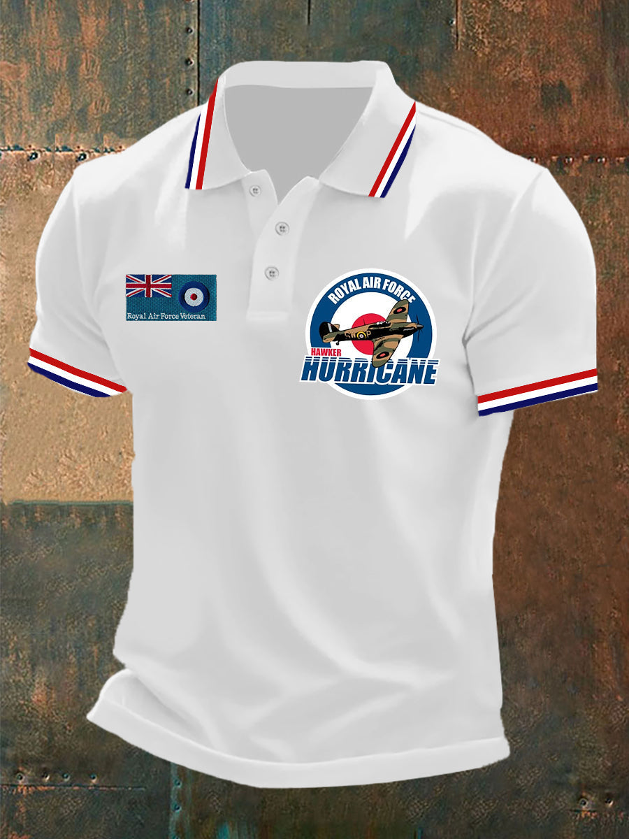 Men's Royal Air Force Print Casual Tee