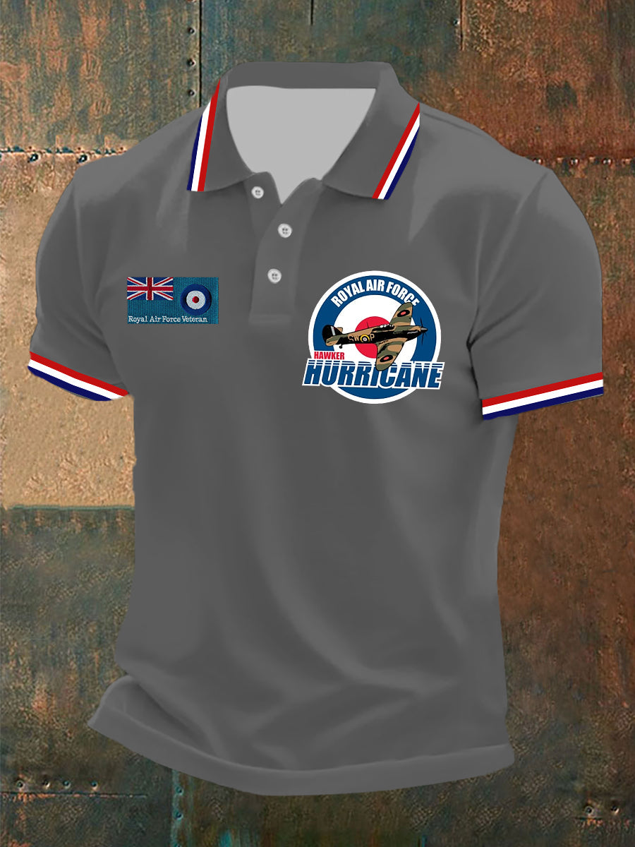 Men's Royal Air Force Print Casual Tee