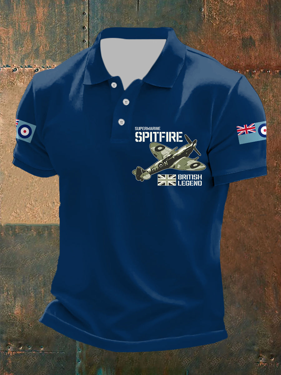 Men's Royal Air Force Print Casual Tee