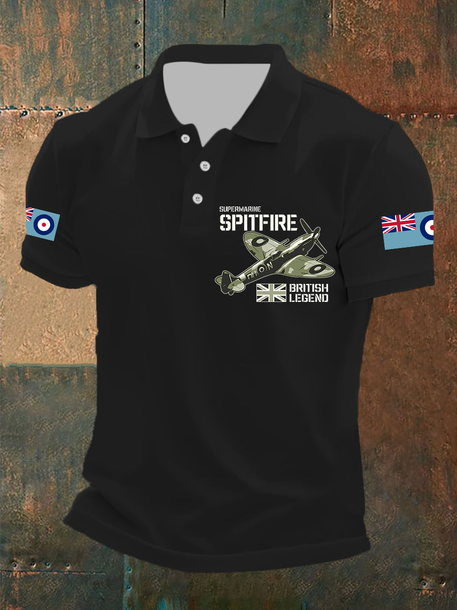 Men's Royal Air Force Print Casual Tee