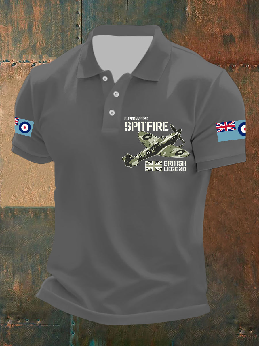 Men's Royal Air Force Print Casual Tee