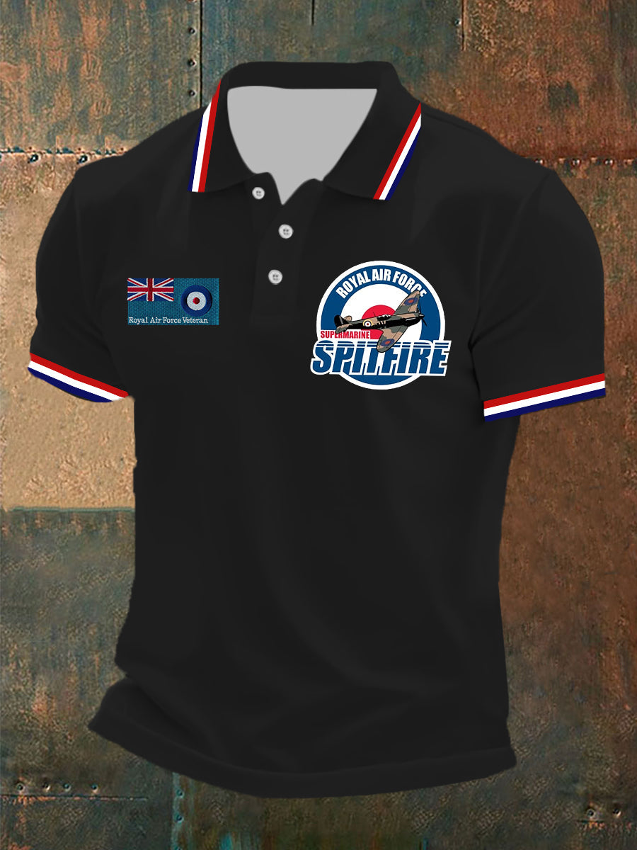 Men's Royal Air Force Print Casual Tee