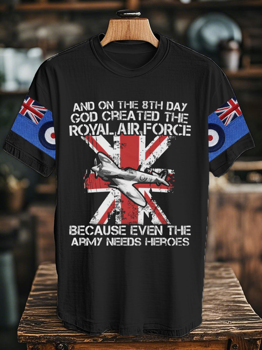Men's British Air Force Casual T-Shirt