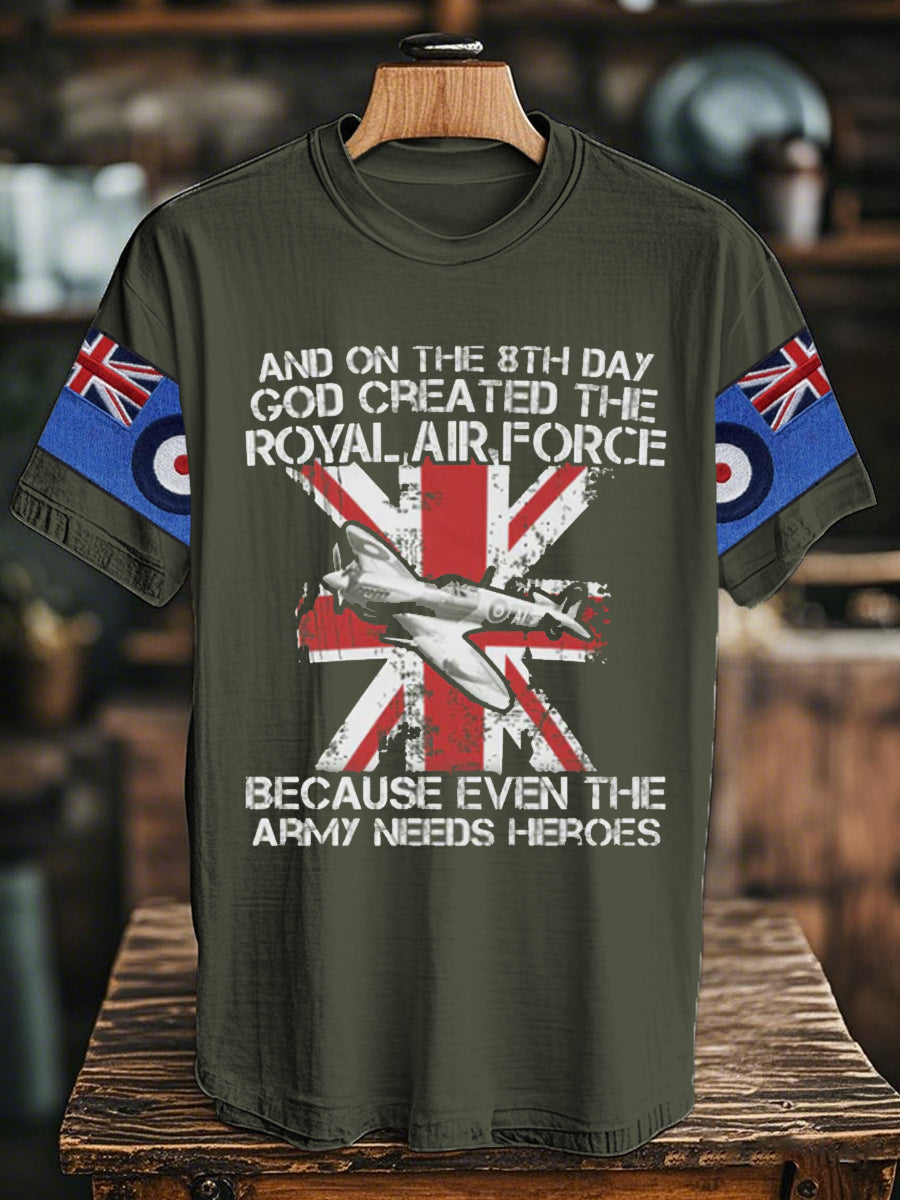 Men's British Air Force Casual T-Shirt