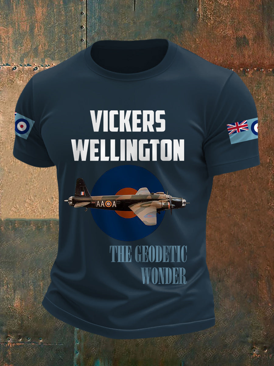 Men's Vickers Wellington Print Casual Tee