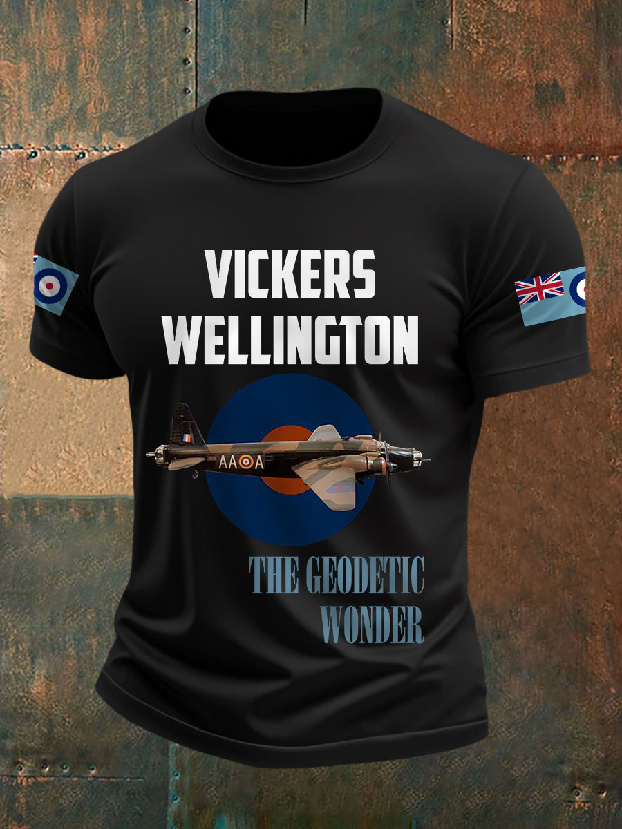 Men's Vickers Wellington Print Casual Tee