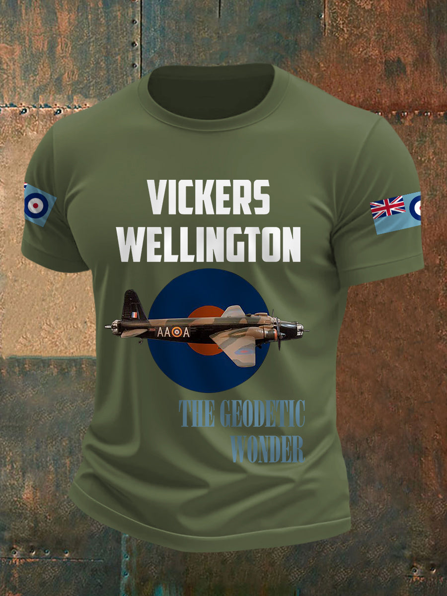 Men's Vickers Wellington Print Casual Tee
