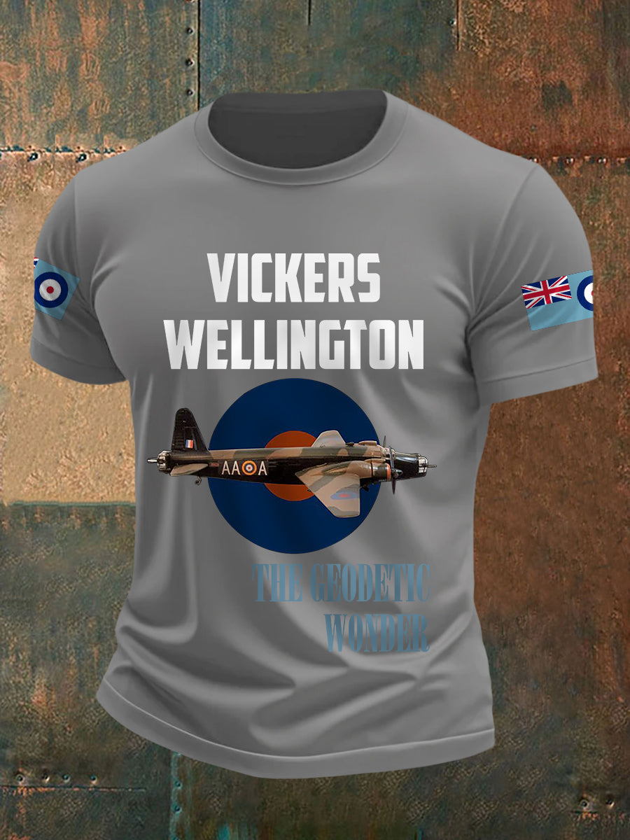Men's Vickers Wellington Print Casual Tee