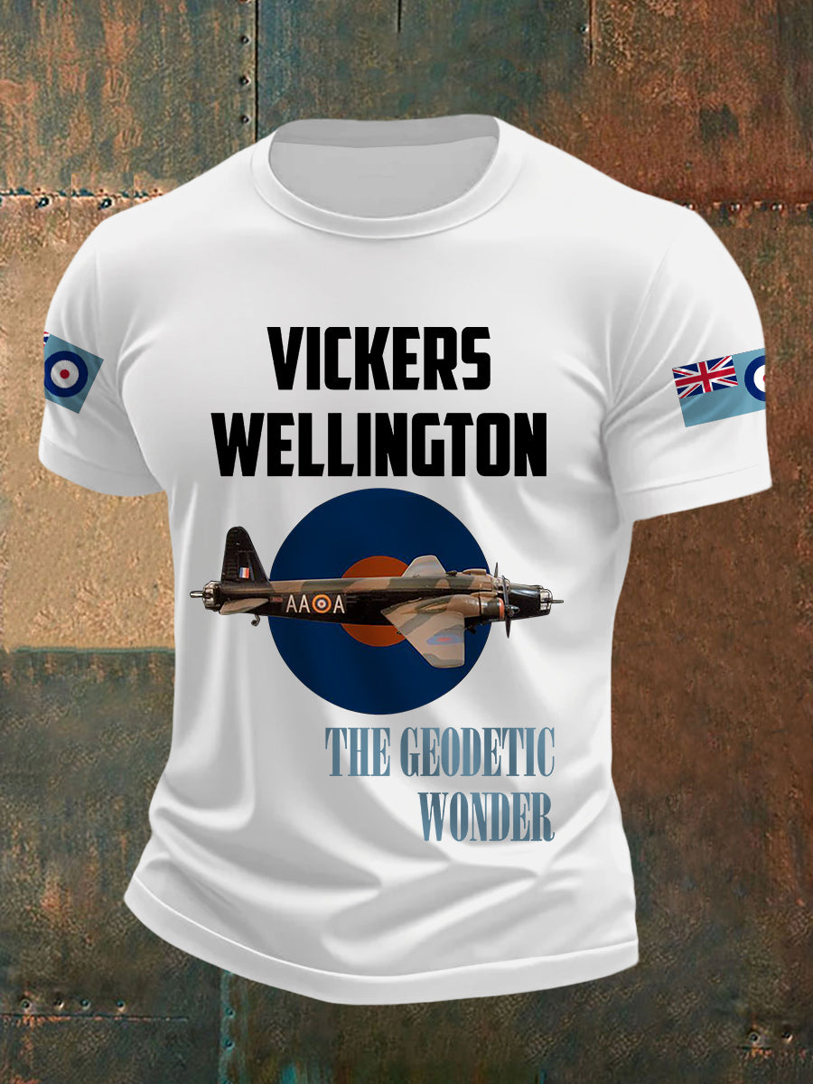 Men's Vickers Wellington Print Casual Tee