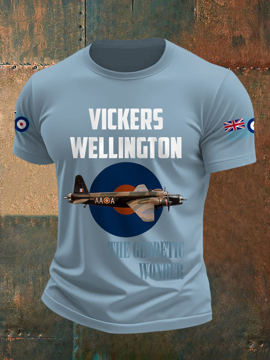 Men's Vickers Wellington Print Casual Tee