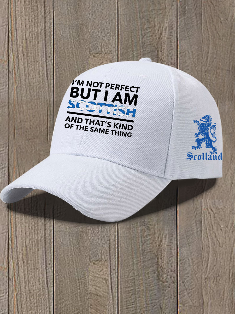 Unisex Funny Scottish Flag Print Hat