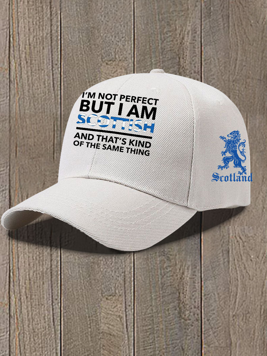 Unisex Funny Scottish Flag Print Hat
