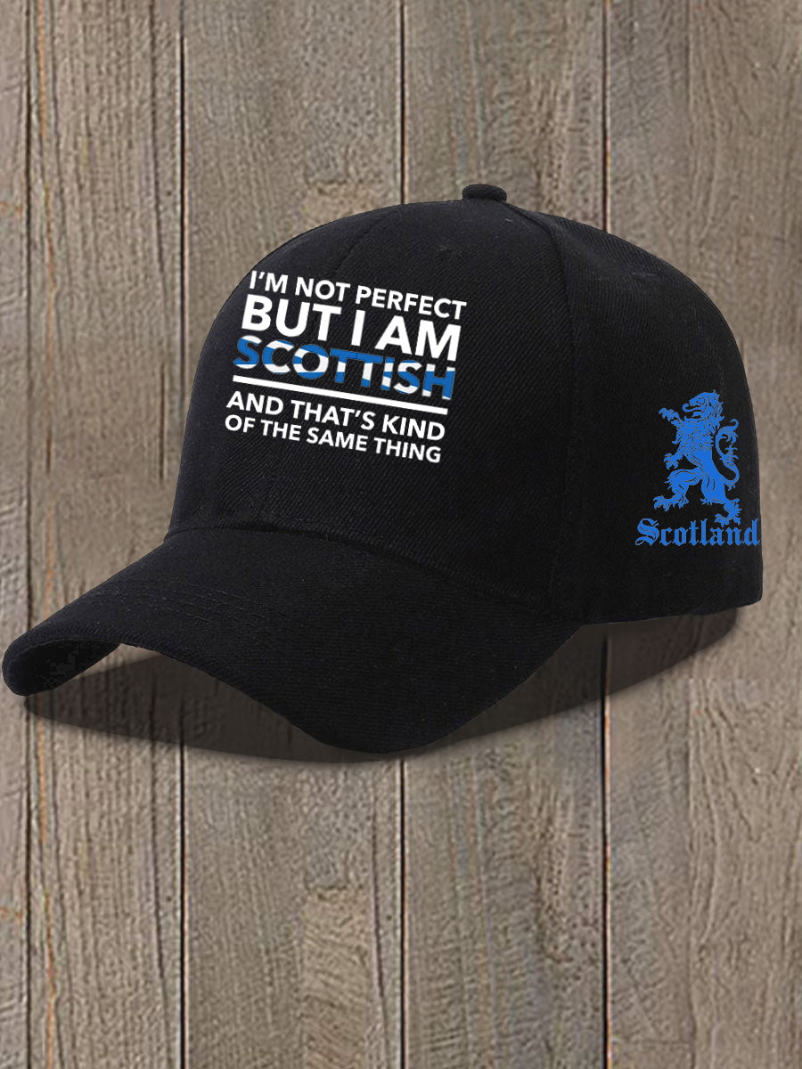 Unisex Funny Scottish Flag Print Hat