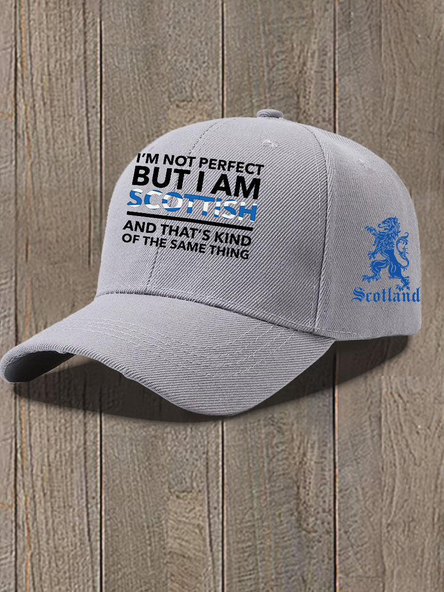 Unisex Funny Scottish Flag Print Hat