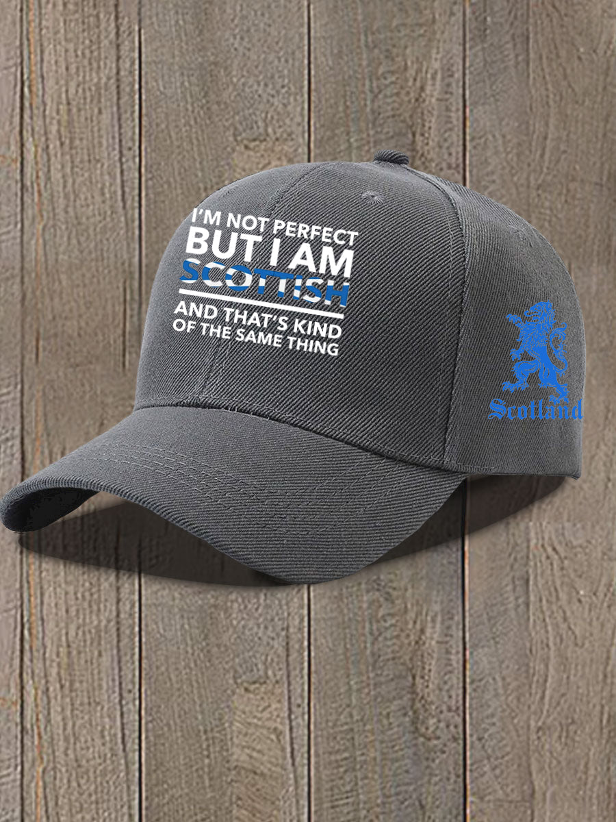 Unisex Funny Scottish Flag Print Hat