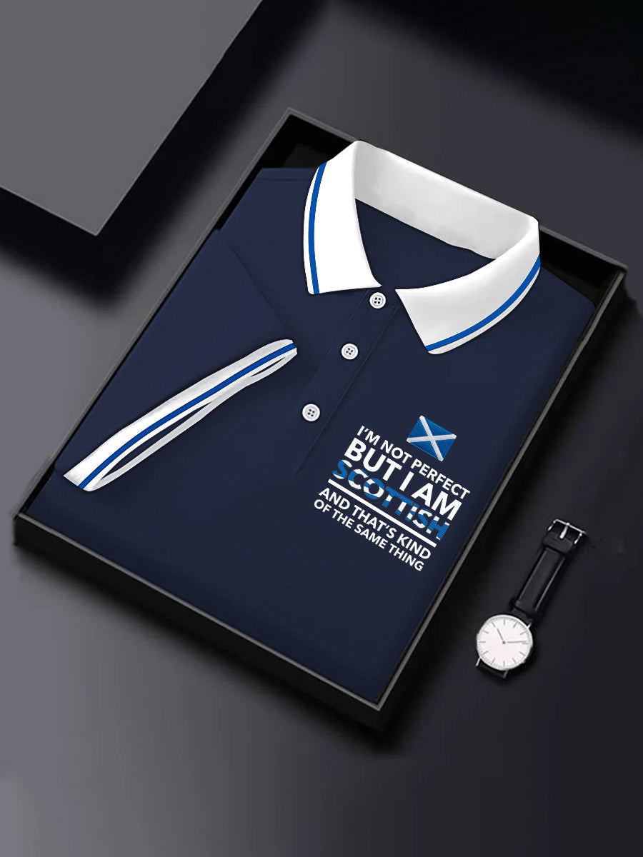 Men's Scottish Flag Short Sleeves Top